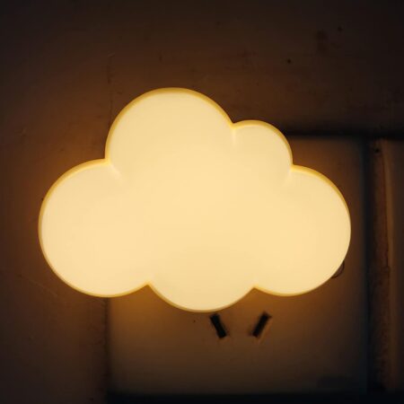 Cloud-Shaped LED Sensor Night Light