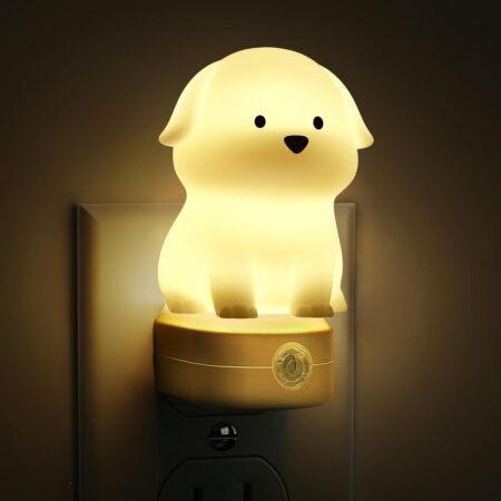 Cute Puppy LED Plug-In Night Light