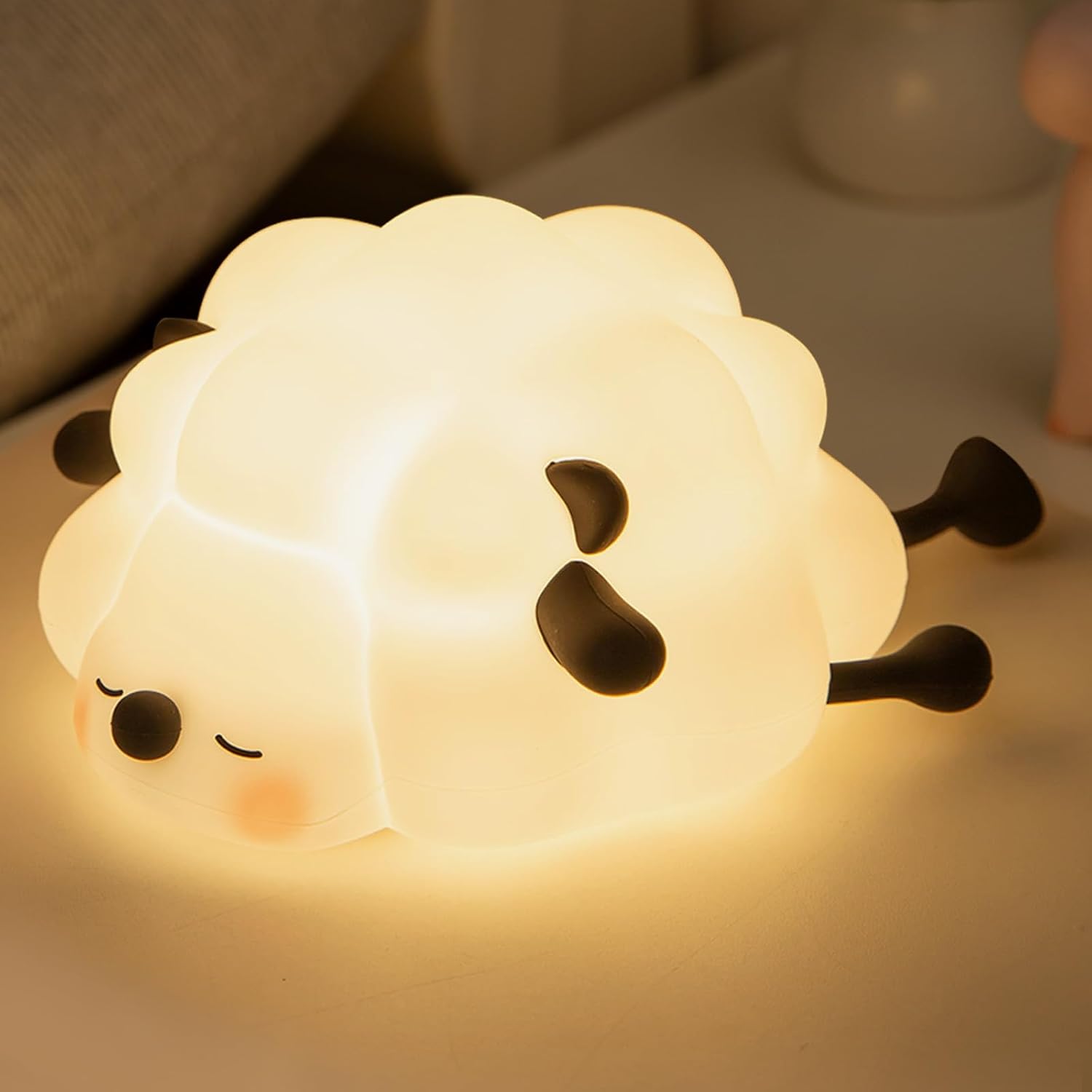 Rechargeable Silicone Night Light with Timer