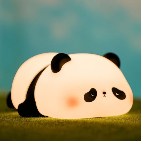 Panda LED Silicone Night Light with Dimmable Brightness