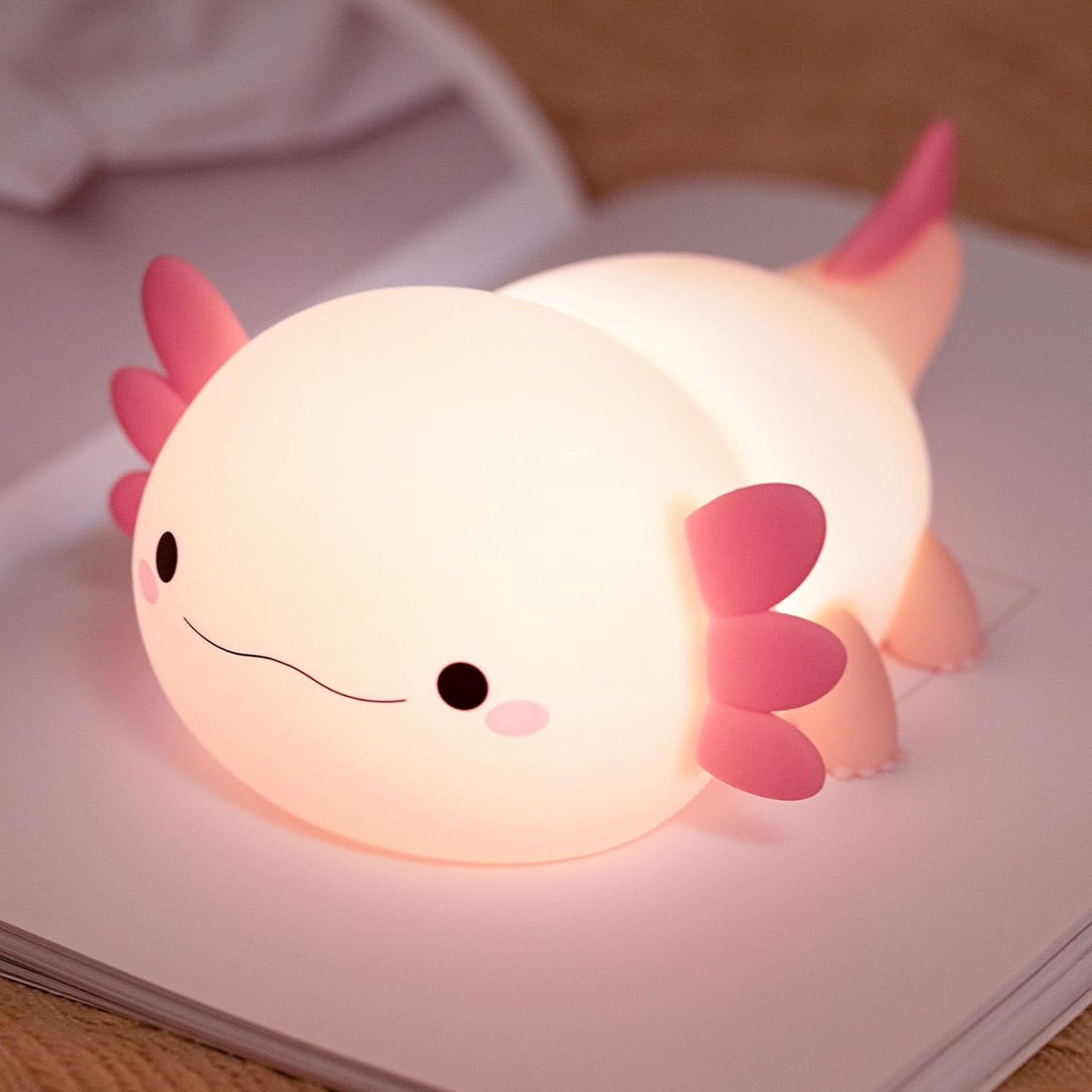 Cute Silicone Animal Night Light with Touch Control